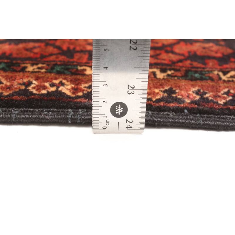 ECARPETGALLERY Hand-knotted Teimani Copper Wool Rug - 3'1 x 5'11