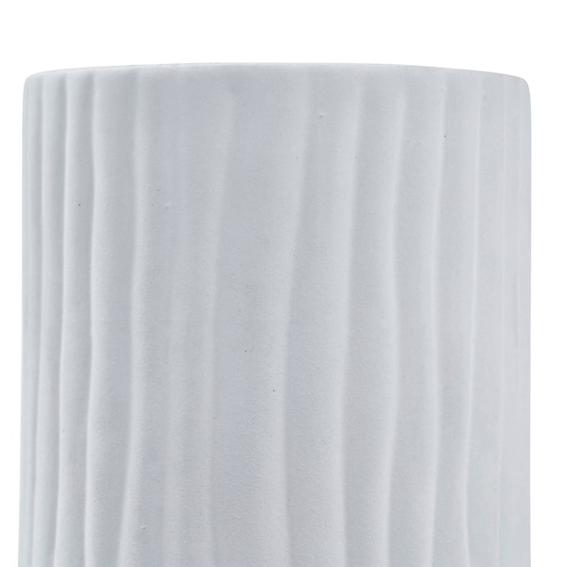 Renwil Criley Indoor Ceramic Stoneware Vase, Matte Off-White