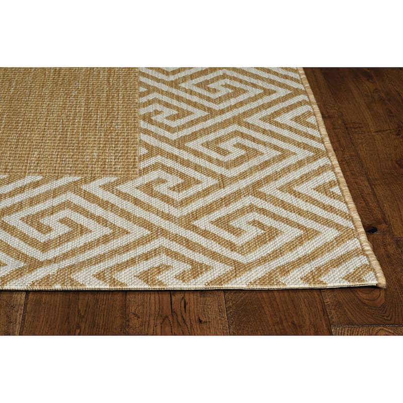 Bovence Global Runes Indoor/Outdoor Rug by Havenside Home
