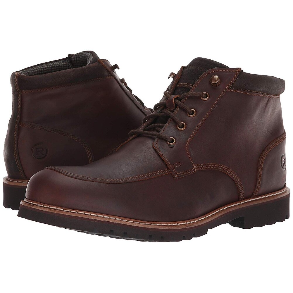 rockport marshall rugged leather ankle boots