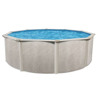 Aquarian Phoenix Series 15 Foot x 52 Inch Steel Frame Above Ground Swimming Pool - 0.01