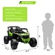 preview thumbnail 23 of 55, Licensed Can-Am 12V Kids UTV Ride on Car with Remote Control 4 Wheeler Off-Road Quad