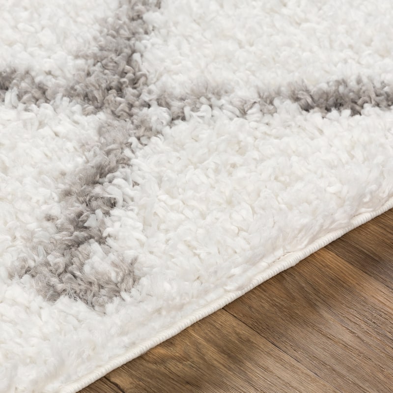 Artistic Weavers Racine Bohemian Diamond Shag Area Rug
