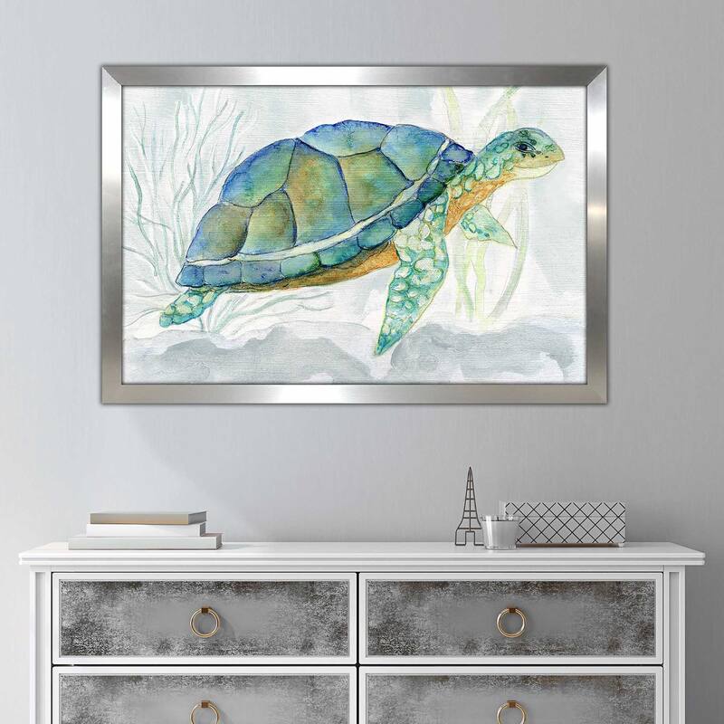 "Riding the Current I (Horizontal)" by Tava Studios Print on Acrylic