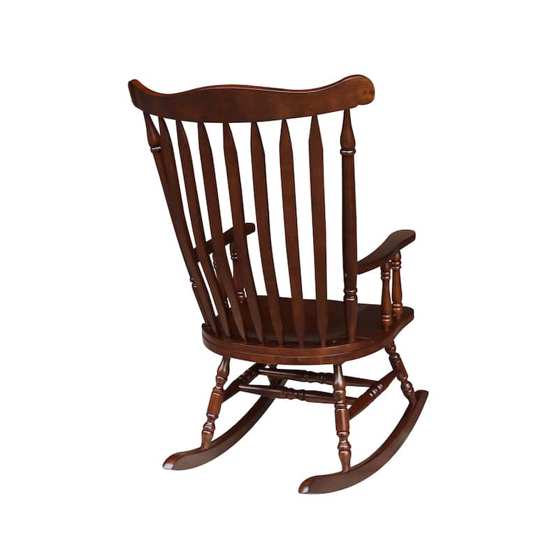 International Concepts Solid Wood Rocking Chair - 28"W x 36"D x 44.5"H