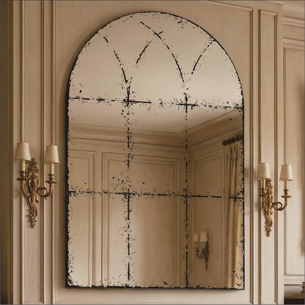 Semicircular Wall Mirror