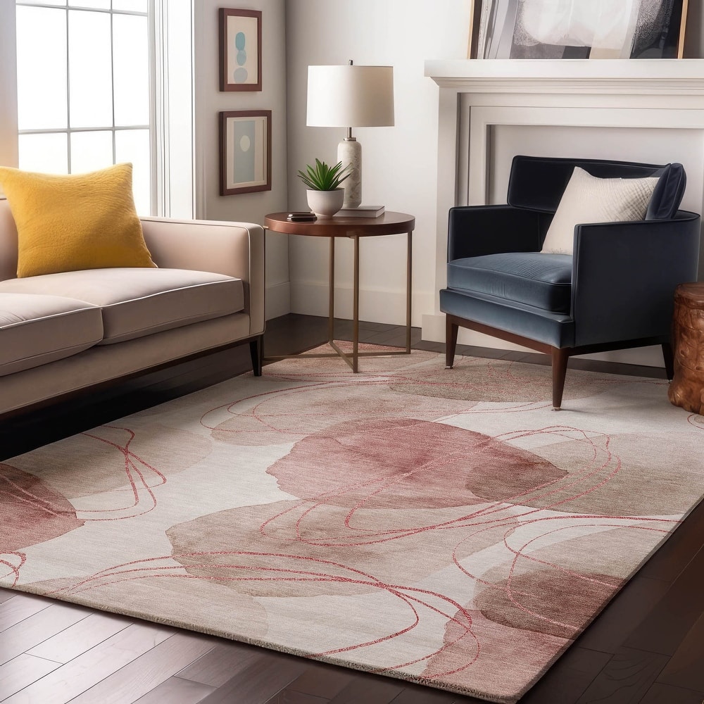 Premium Washable Super Soft Abstract Modern Mayfield Rug