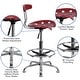 preview thumbnail 158 of 164, Vibrant Chrome Tractor Seat Drafting Stool