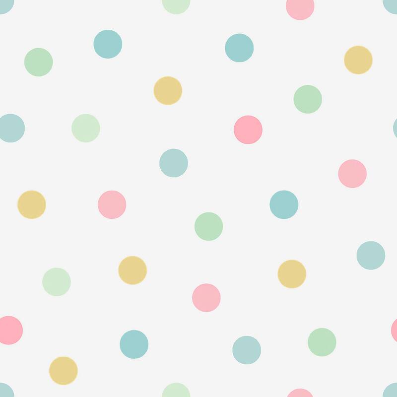 Chesapeake Jubilee Multicolor Dots Wallpaper - 20.9 x 396 x 0.025