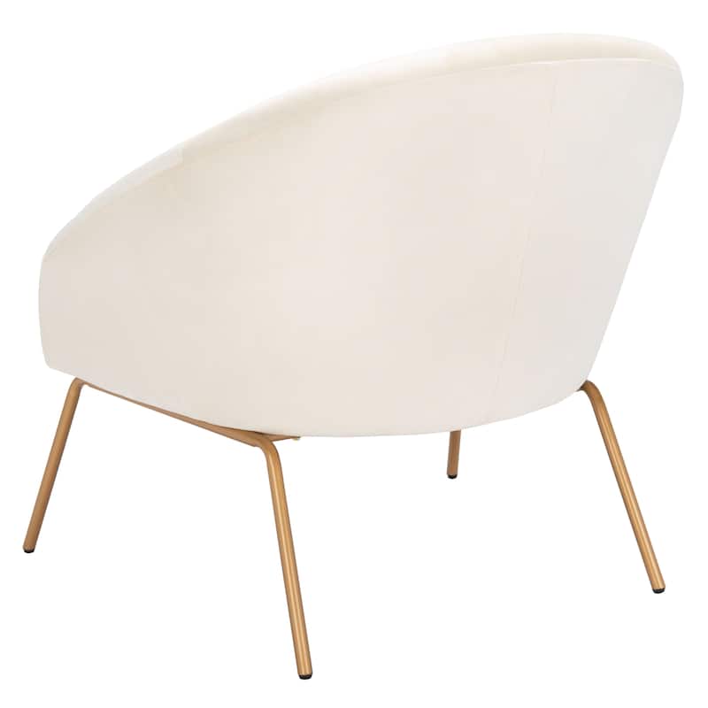 SAFAVIEH Made Glam Velvet Accent Chair - 32.3" W x 29.5" L x 30" H - 32Wx30Dx30H