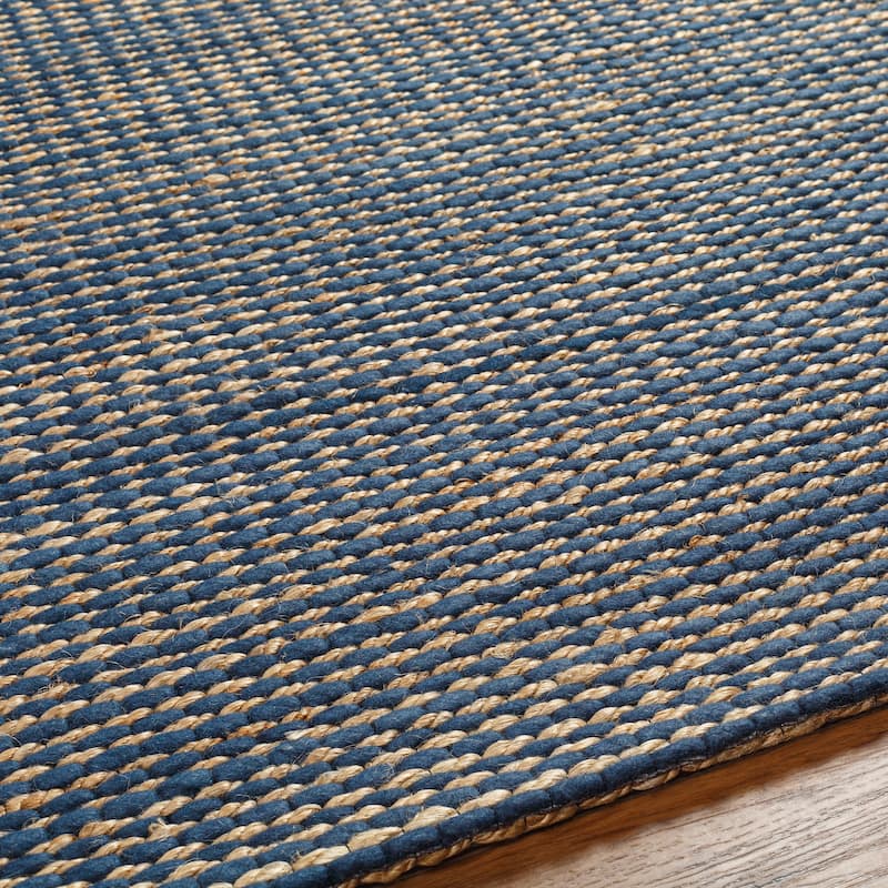 Petyra Handmade Jute & Wool Blend Area Rug