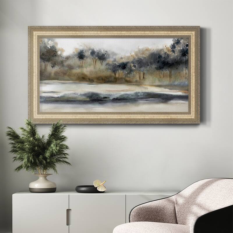 Silent River Premium Framed Canvas- Ready to Hang