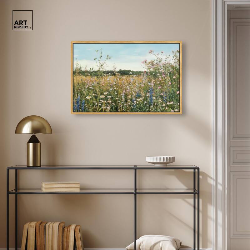 Glimmering Glade Garden II Canvas by Art Remedy