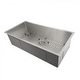 preview thumbnail 19 of 18, ZLINE Meribel Undermount Single Bowl Scratch Resistant Stainless Steel Kitchen Sink with Bottom Grid 33 in.