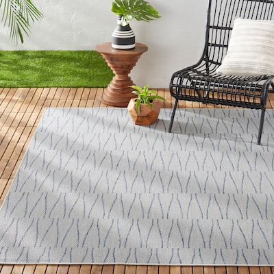 Nicole Miller New York Patio Country Willow Indoor/Outdoor Area Rug