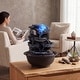 preview thumbnail 15 of 63, Costway Tabletop Water Fountain with Rolling Crystal Ball,