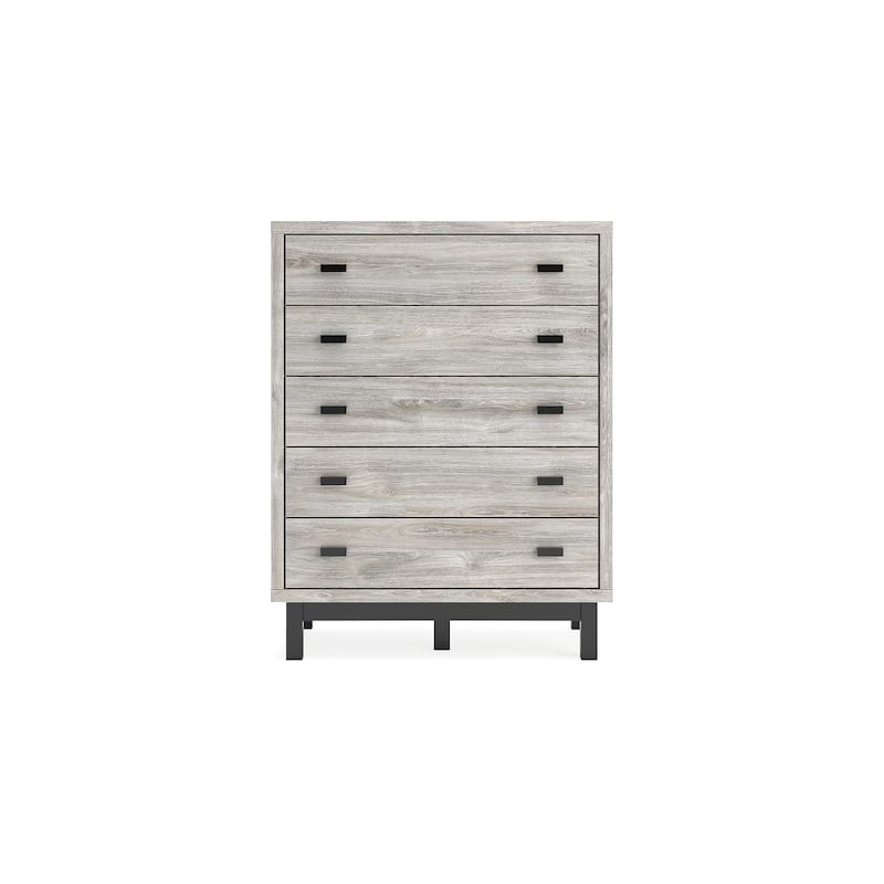 Signature Design by Ashley Vessalli Black/Grey Chest of Drawers