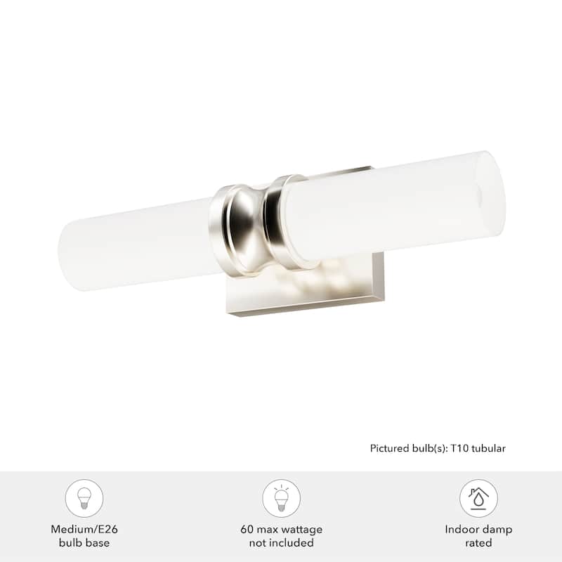 Hunter Lenlock Vanity Wall Light - Art Deco, Damp Rated