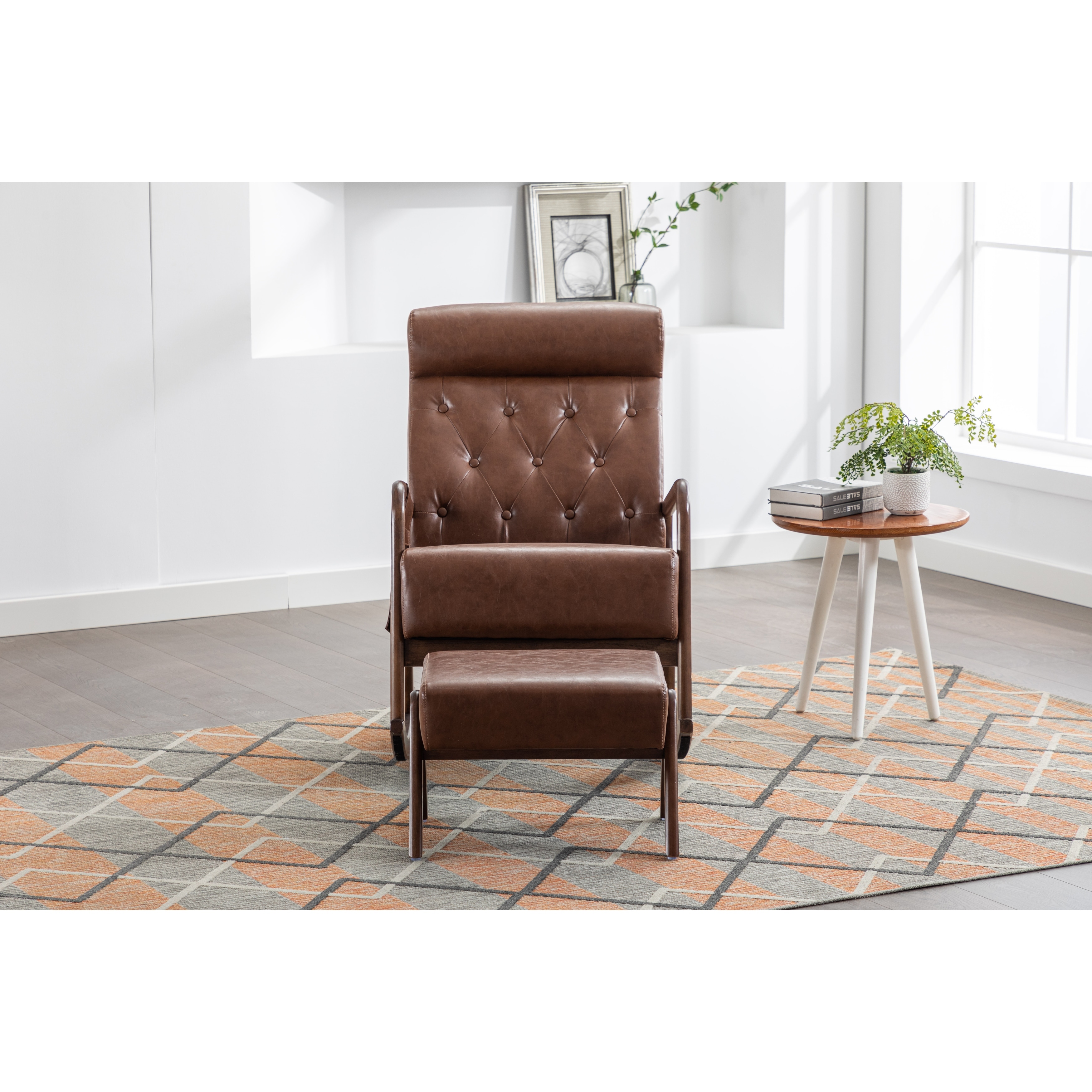 Mid century best sale glider rocker