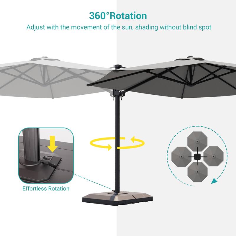 Sonkuki Outdoor 10FT Patio umbrella for Garden