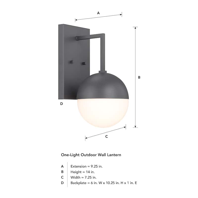 Pineview Iron Ore Outdoor Hardwired Wall Sconce - 14