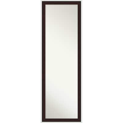 Maya Non-Beveled Framed Full-Length On the Door Mirror