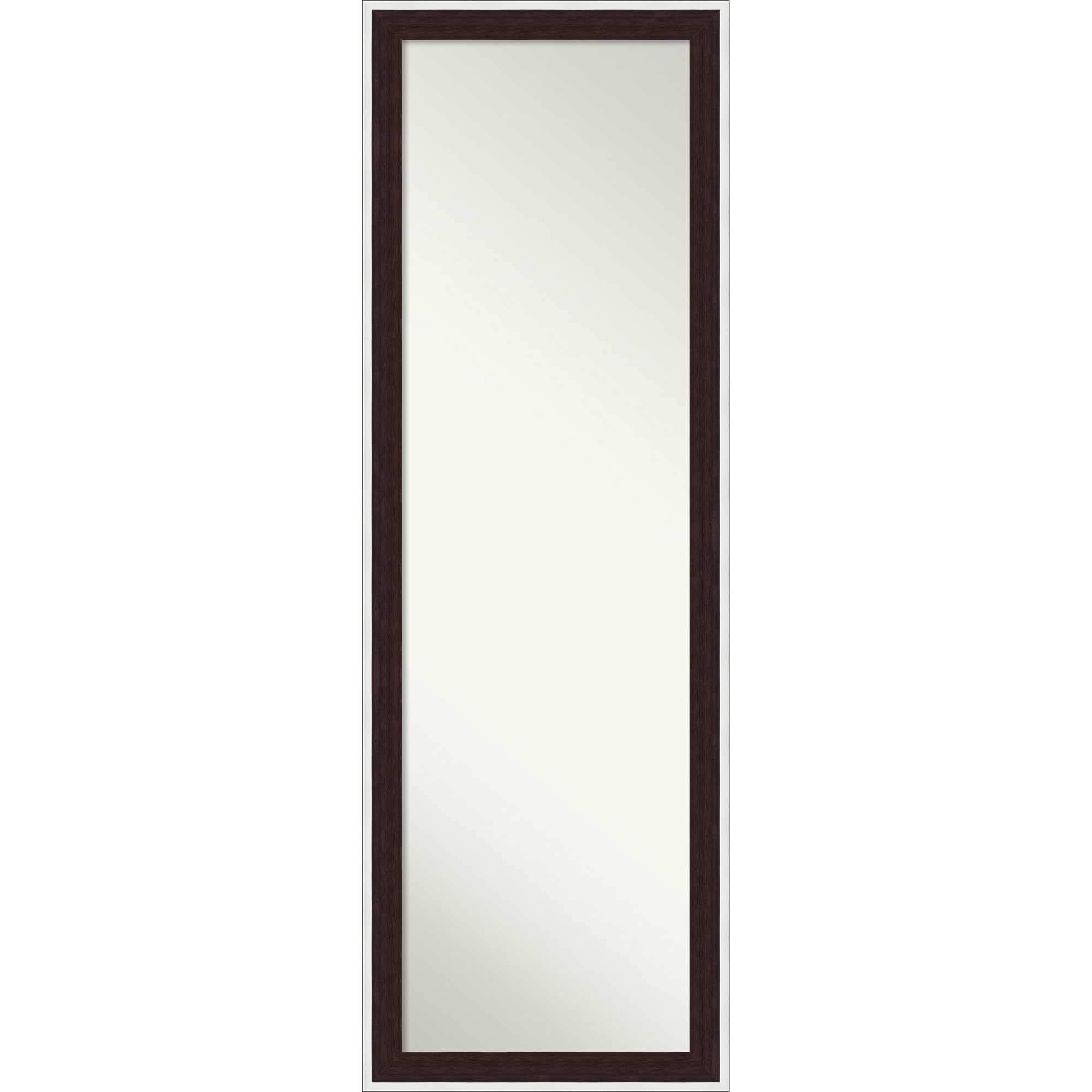 Maya Non-Beveled Framed Full-Length On the Door Mirror