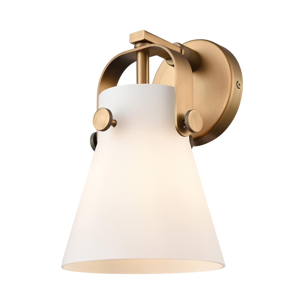 Innovations Lighting 423-1W-5-7 Pilaster II Cone Sconce Pilaster II