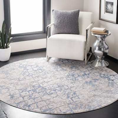 SAFAVIEH Amelia Loretta Modern Trellis Distressed Rug