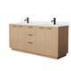 Option Light Straw / White Cultured Marble Top / Matte