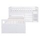 preview thumbnail 36 of 36, Twin Size Loft and Twin Platform Bed with Drawers and Full Guardrails
