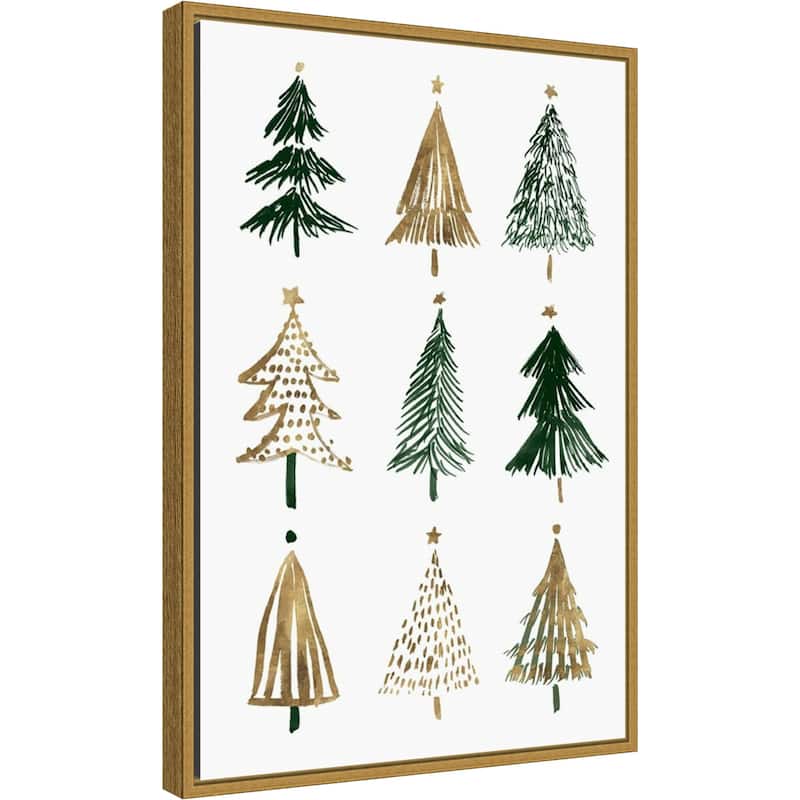 Evergreens II (Tree) by Isabelle Z Framed Canvas Art