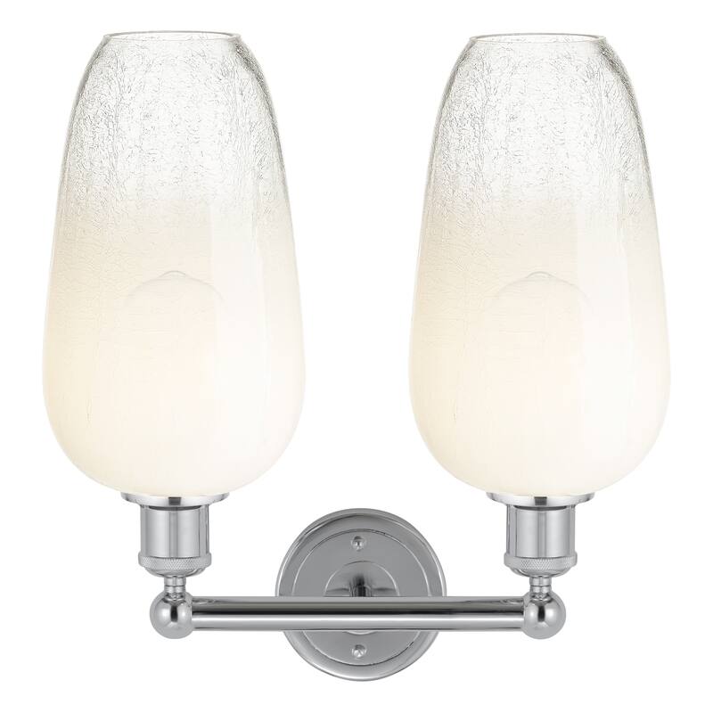Innovations Lighting Endless Possibilities Edison - Brookhaven Flute - 2 Light 16" Bath Vanity Light