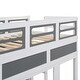 preview thumbnail 7 of 17, Twin over Twin Bus-shaped Bunk Bed with Wheels and Storage