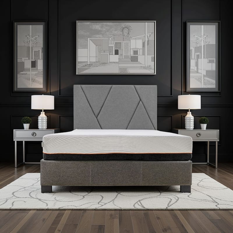 Bridgevine Home 10 inch Regen Cooling Copper Infused Memory Foam Adult Mattress, Full Size