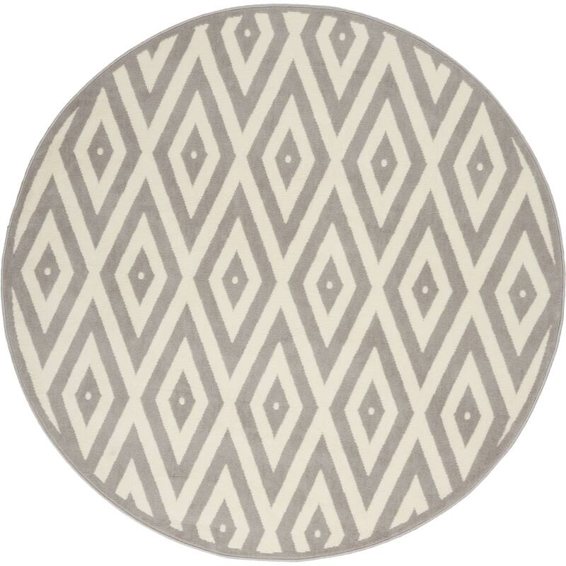Nourison Grafix Modern Geometric Area Rug