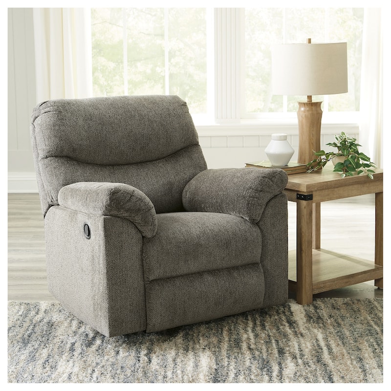Signature Design by Ashley Alphons Rocker Recliner - Putty