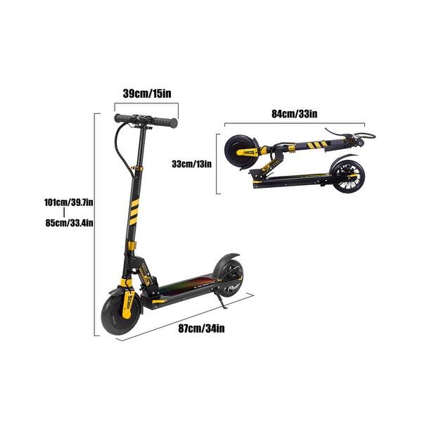 dimension image slide 0 of 2, 180W Outdoor Motor Electric Scooter Rear Disc Brake with Side Lights
