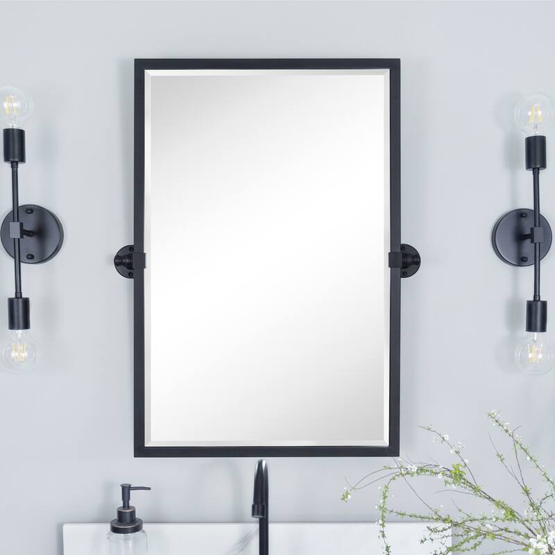Blakley Rectangle Metal Wall Mirror