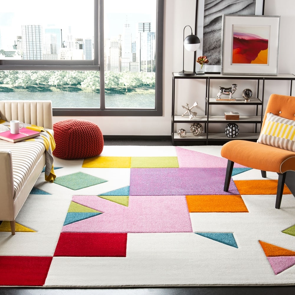SAFAVIEH Hollywood Ilva Mid-Century Modern Abstract Rug