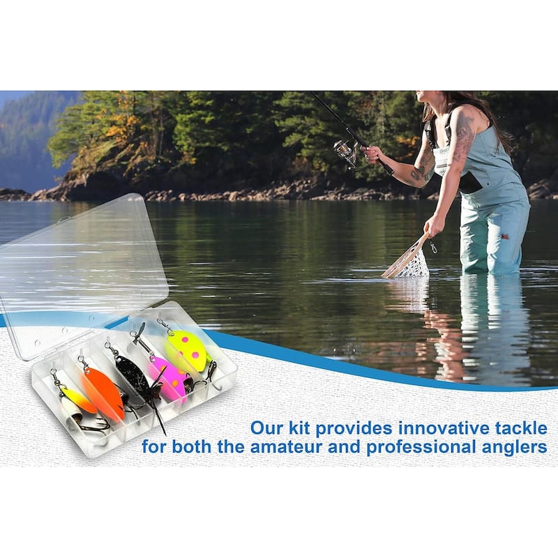 10Pcs Advanced UV Fishing Lures for Freshwater