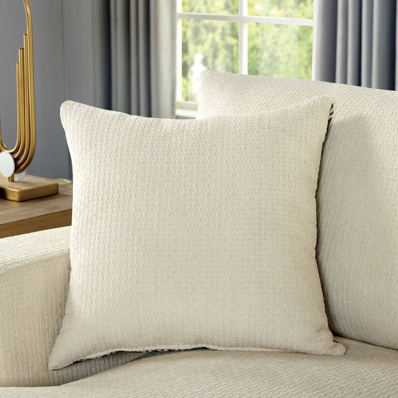 Furniture of America Kintra Contemporary Chenille L-Shaped Sectional