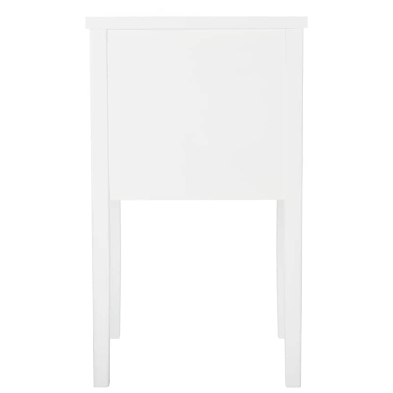 SAFAVIEH Minda 2-Drawer Accent End Table Nightstand (Fully Assembled) - 16.9" x 14.2" x 29.7" - 17Wx15Dx30H