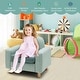 preview thumbnail 18 of 26, Gymax Kids Dinosaur/Panda/Chick Sofa Wooden Armrest Chair Couch w/