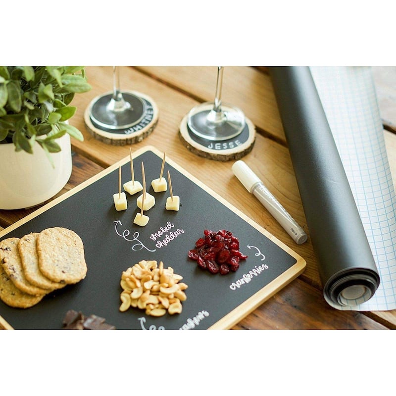 Bright Creations X-Large Chalkboard Wallpaper - Clear