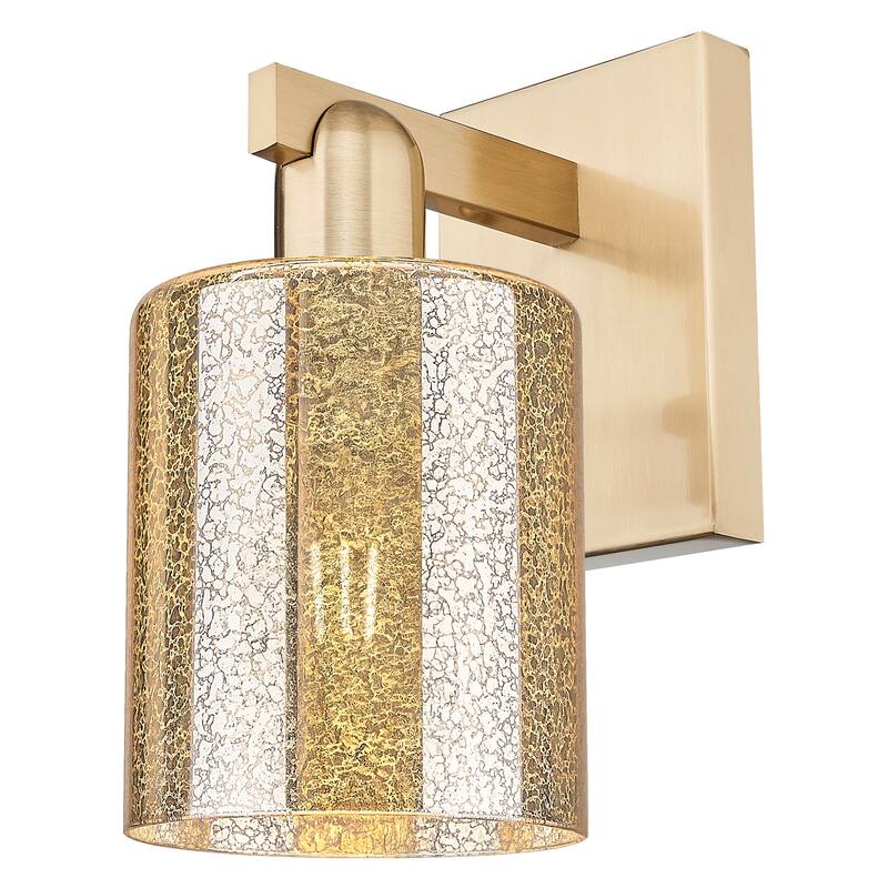 Innovations Lighting 716-1W-11-5 Cobbleskill Sconce Cobbleskill 11" - Champagne Bronze / Mercury