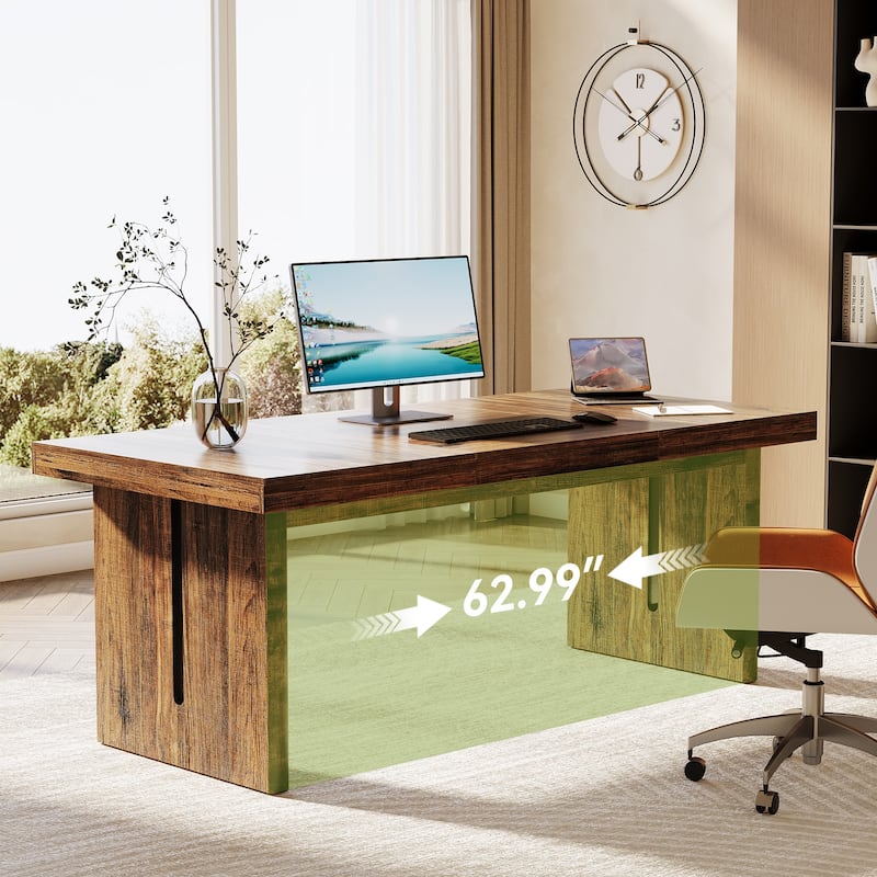 70.8-Inch Large Office Desk