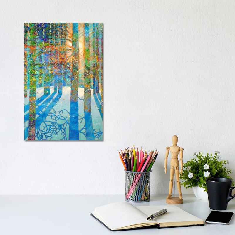 iCanvas "After The Snow Fell" by Iris Scott Canvas Print - 12x8x0.75