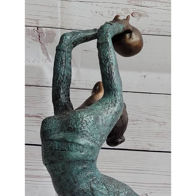 Rhythmic Gymnast Olympic Memorabilia By Collett Bronze Sculpture Hotcast Statue