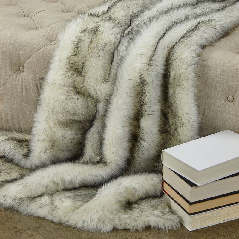 Polar Bear Faux Fur Luxury Throw On Sale Bed Bath & Beyond 22164106